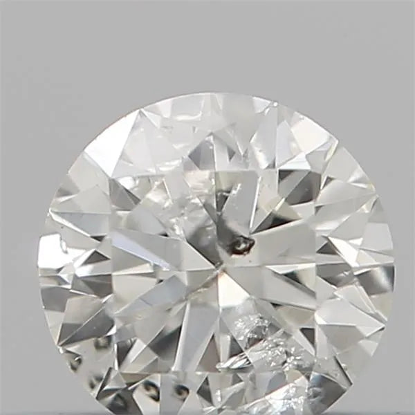 0.18ct Round Natural Diamond (Colour K, Clarity I2, Cut EX, GSI Certified)