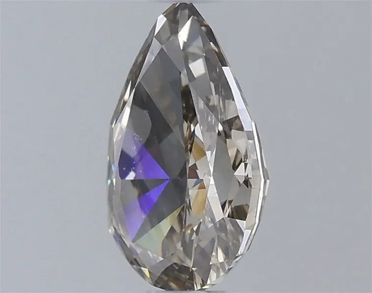 0.70ct Pear Lab Grown Diamond (Colour Very Light Yellowish Gray, Clarity VVS2, IGI Certified)