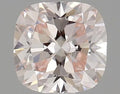 0.72ct Cushion brilliant Lab Grown Diamond (Colour Fancy Pink, Clarity VVS2, IGI Certified)