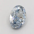 1.01ct Oval Lab Grown Diamond (Colour Fancy Light Gray Blue, Clarity VVS2, IGI Certified)