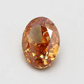 1.01ct Oval Lab Grown Diamond (Colour Fancy Orangey Brown, Clarity VVS2, IGI Certified)