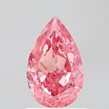 1.06ct Pear Lab Grown Diamond (Colour Fancy Vivid Pink, Clarity VS1, IGI Certified)