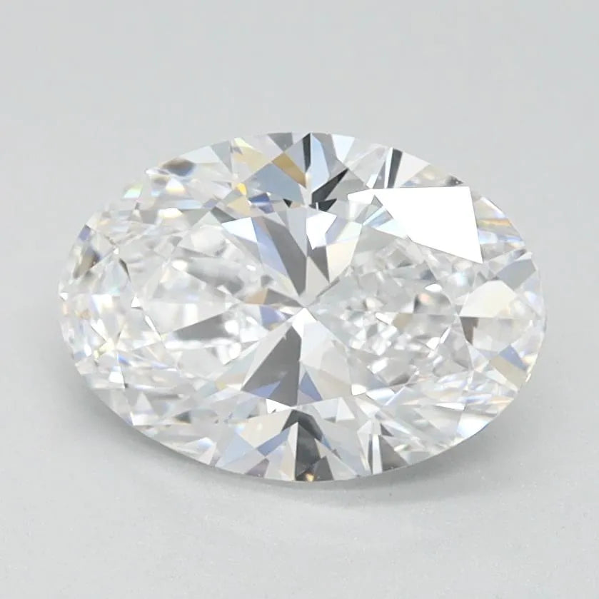 1.08ct Oval Lab Grown Diamond (Colour D, Clarity FL, IGI Certified)