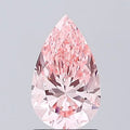 1.20ct Pear Lab Grown Diamond (Colour Fancy Vivid Pink, Clarity VVS2, IGI Certified)