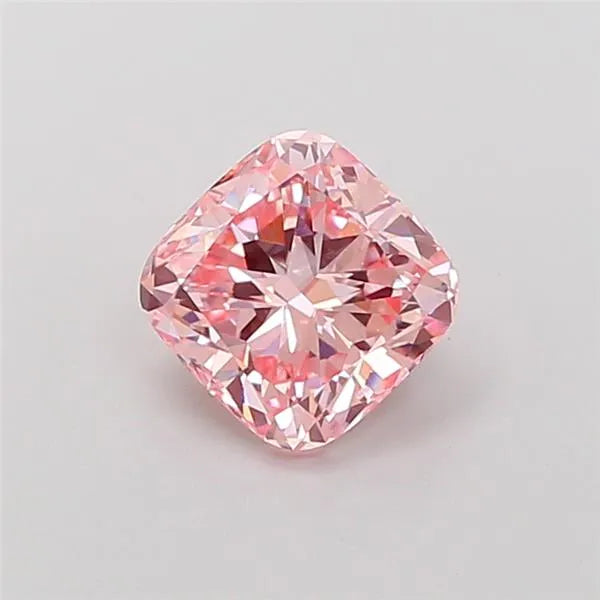 1.51ct Cushion modified Lab Grown Diamond (Colour Fancy Intense Pink, Clarity VS1, IGI Certified)