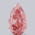 1.51ct Pear Lab Grown Diamond (Colour Fancy Vivid Pink, Clarity VVS2, IGI Certified)