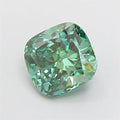 1.52ct Cushion modified Lab Grown Diamond (Colour Fancy Vivid Green, Clarity VS1, IGI Certified)