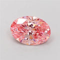 1.52ct Oval Lab Grown Diamond (Colour Fancy Vivid Pink, Clarity VS1, IGI Certified)