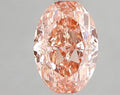 1.89ct Oval Lab Grown Diamond (Colour Fancy Vivid Pink, Clarity VS1, IGI Certified)