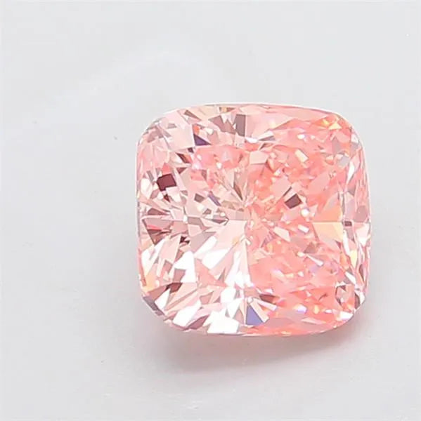 2.52ct Cushion modified Lab Grown Diamond (Colour Fancy Intense Pink, Clarity VVS2, IGI Certified)