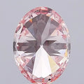 3.00ct Oval Lab Grown Diamond (Colour Fancy Vivid Pink, Clarity VS2, IGI Certified)
