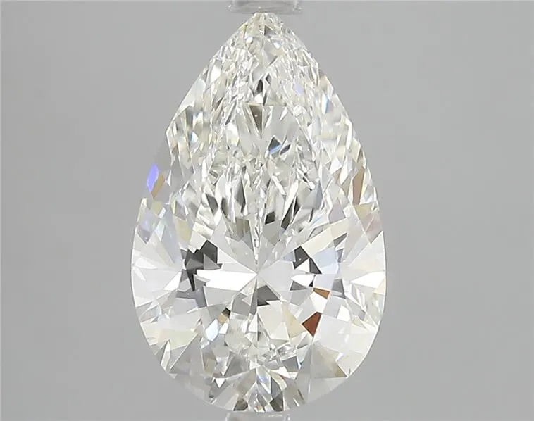 3.02ct Pear Lab Grown Diamond (Colour G, Clarity VS2, IGI Certified)