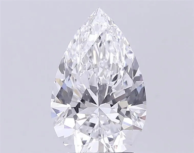 3.04ct Pear Lab Grown Diamond (Colour G, Clarity VS1, IGI Certified)