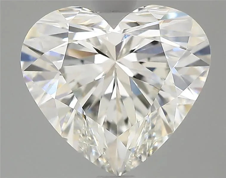 3.07ct Heart Lab Grown Diamond (Colour G, Clarity VVS2, Cut EX, IGI Certified)