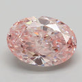 3.56ct Oval Lab Grown Diamond (Colour Fancy Intense Pink, Clarity VS2, IGI Certified)