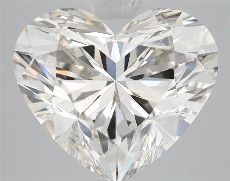 4.26ct Heart Lab Grown Diamond (Colour H, Clarity VS1, IGI Certified)