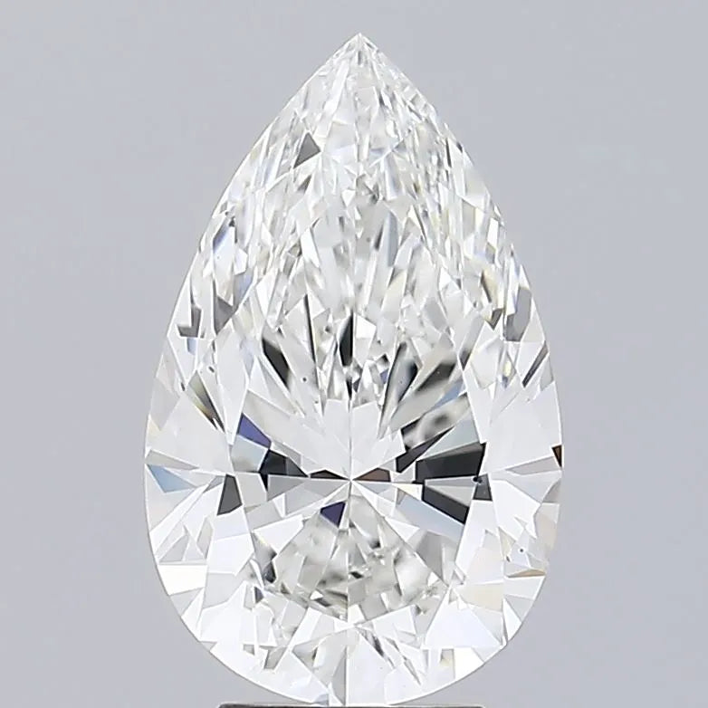 4.66ct Pear Lab Grown Diamond (Colour G, Clarity VS1, IGI Certified)