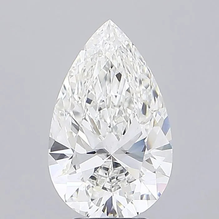 4.87ct Pear Lab Grown Diamond (Colour G, Clarity VVS2, IGI Certified)