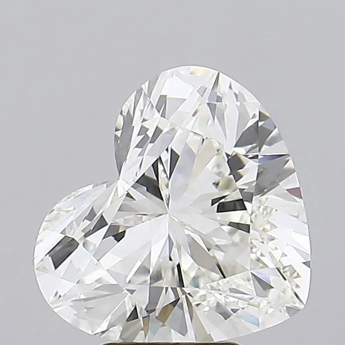 5.09ct Heart Lab Grown Diamond (Colour G, Clarity VVS2, IGI Certified)