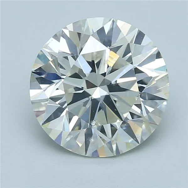 6.01ct Round Natural Diamond (Colour J, Clarity SI2, Cut EX, GIA Certified)