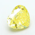 7.03ct Heart Lab Grown Diamond (Colour Fancy Vivid Yellow, Clarity SI1, IGI Certified)