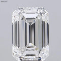 7.92ct Emerald Lab Grown Diamond (Colour G, Clarity VVS2, GIA Certified)